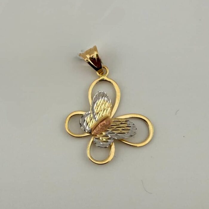 آویز طلای پروانه