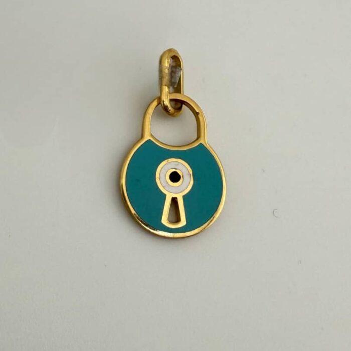 مدال طلای قفل آبی